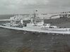 Nameplate HMS Gloucester 3d printed Town-class light cruiser HMS Gloucester.