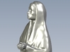 1/18 scale female with long cloak praying figure 3d printed 