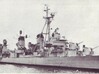 Nameplate BAP Almirante Guise 3d printed Fletcher-class destroyer BAP Almirante Guise.