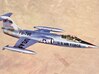 Nameplate F-104C Starfighter 3d printed Photo: US Air Force.