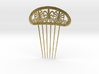 Hair Comb with Greek Motifs 1 3d printed 
