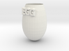 egg shaped cup 3d printed 
