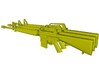 1/24 scale Colt M-16A1 rifles w 20rnds mag x 3 3d printed 
