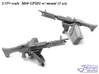1/35+ M60 GPMG w/mount (3 set) 3d printed 1/35 Smoothest Fine Detail Plastic