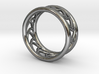 Elemental Waves Ring 3d printed 