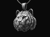Tiger Head Pendant 3d printed 