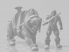 Battle Cat miniature model fantasy game rpg dnd 3d printed 