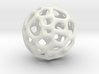 Sphere Voronoi V6 - 1 Inch - 20 Degree 3d printed 