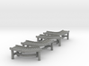 Roller Conveyor 45°-90° (x4) 1/87 3d printed 