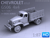 Chevrolet G506 4x4 Truck (front-winch) - (1:87 HO) 3d printed 
