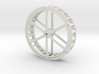 00-4mm Scale Iron Water Wheel 3d printed 