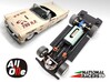 Chassis - CARRERA Ford Thunderbid (In-AiO) 3d printed Chassis compatible with Carrera model (slot car and other parts not included)