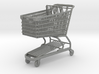Shopping cart in 1:18 scale. 3d printed 