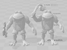 Genghis Frog miniature model fantasy games rpg dnd 3d printed 