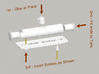 N-scale 19th Century Oil Tank Car (2-Pack) 3d printed Use this quick diagram to aide in assembly