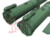 1/32 Forward Torpedo Tubes for PT Boats 3d printed 