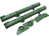 1/32 Aft Torpedo Tubes for PT Boats 3d printed 