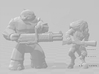 Whaleian Heavy Trooper miniature model games rpg 3d printed 