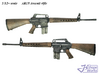1/9 AR15 Assault rifle 3d printed 