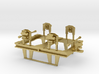 Brass Bochum Union Bogie 3d printed Render of model as printed and cast