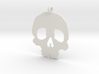 Skull necklace charm 3d printed 