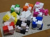 KUMIKIYA Jigsaw Cube [Black] (All pieces) 3d printed 