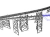 Keddie Wye Bridge Section 6 Z scale 3d printed 
