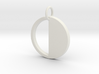 Circle  Pendant- Makom Jewelry 3d printed 