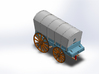 SUPPLY WAGON COVERED 3d printed 
