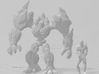 Infernal Rock Monster miniature model game dnd rpg 3d printed 