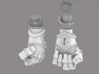 5 Prime Bionic Large Left closed fist 3d printed 