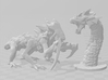 Grom miniature model fantasy games rpg dnd aliens 3d printed 