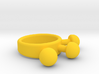 Unwind: A Yarn Holder Ring 3d printed 