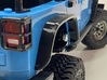 RC4WD Cross Country - Rear tube flares (NARROW) 3d printed Prototype Wide Shown printed in PLA