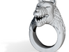 Wolf-Ring Size 14.5 3d printed 