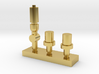 OO Scale NWR #4 Whistle and Safety Valves 3d printed 