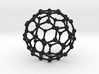C60 Buckminsterfullerene model 3d printed 