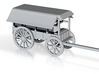 O SCALE TELEGRAPH WAGON DEPLOYED 3d printed 