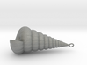 Clamshell - Mollusc Shell Charm 3D Model - Pendant 3d printed 