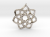 7 pointed woven pendant 3d printed 