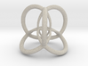 4d Hypersphere Bead - Multidimensional Scientific  3d printed 