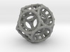 4d Polytope Bead - Non-Euclidean Math Art Pendant  3d printed 