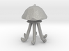 Jellyfish - Nautical Charm Faceted  3D Pendant  3d printed 
