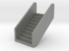 N Scale Station Stairs H12.5W12.5mm 3d printed 