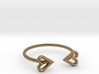 FLYHIGH: Open Heart Skinny Bracelet 3d printed 
