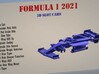 HO formula 1 2021 3d printed 