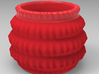 Barrel Geometric Plant 3D Printing Flowerpot  3d printed 