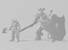 Doom Eternal Dark Lord Armor miniature games model 3d printed 