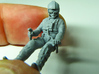 SNOW GLIDER BANDAY 1/48 PILOTS  3d printed Piloto with a primer coat