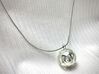 Hollow Spherical Quote Pendant - Loving You 3d printed 